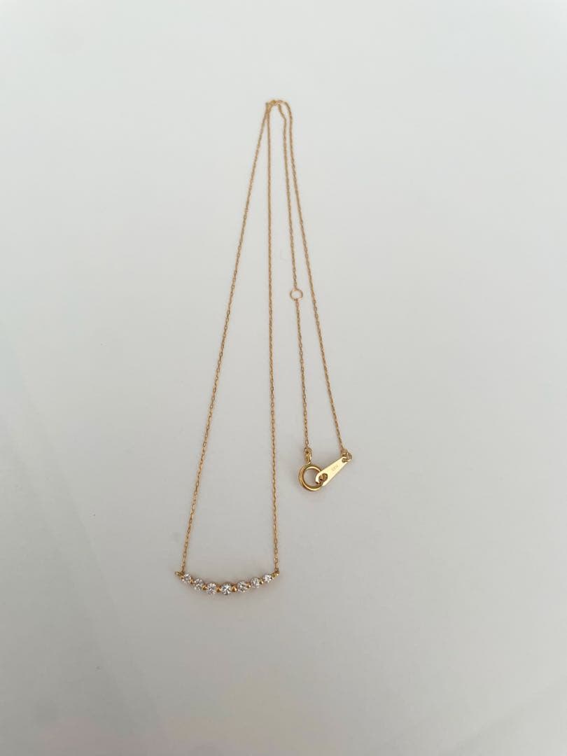 k18ダイヤモンド　ネックレス