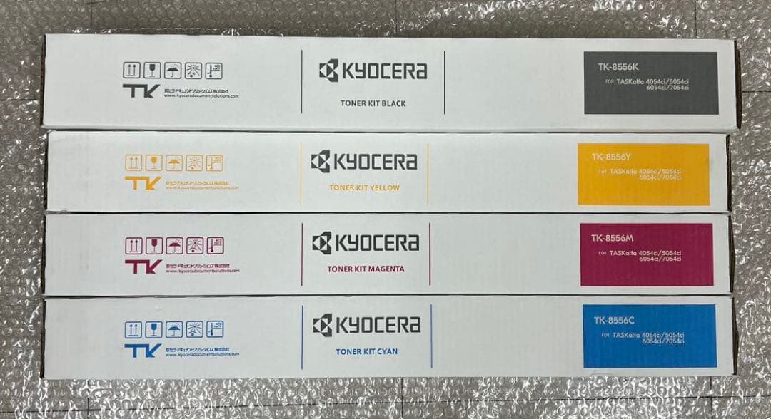 値下げ！京セラ TK-8556 トナーカートリッジ4色セット