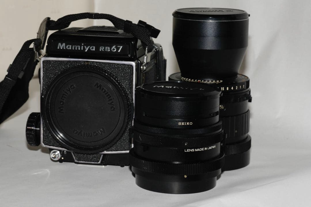 マミヤ　MAMIYA RB67 + レンズ2本【ジャンク扱い】