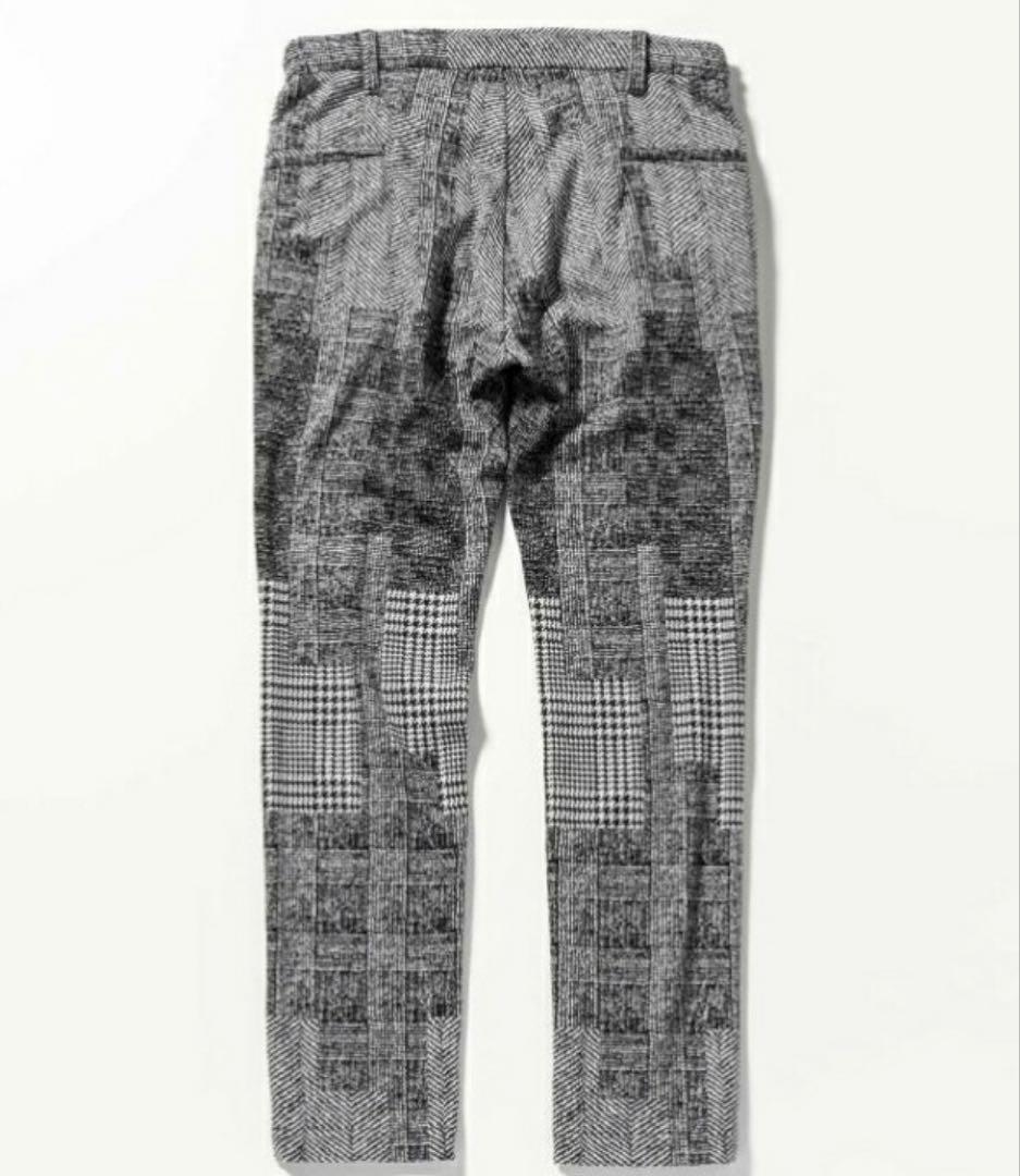 1PIU1UGUALE3 RELAXハウンドトゥースジャガードジャケット＋パンツ