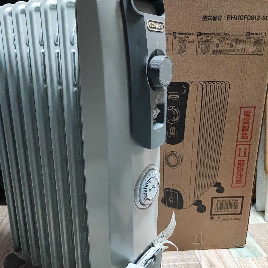 [美品] デロンギ オイルヒーター RHJ10F0812-SG
