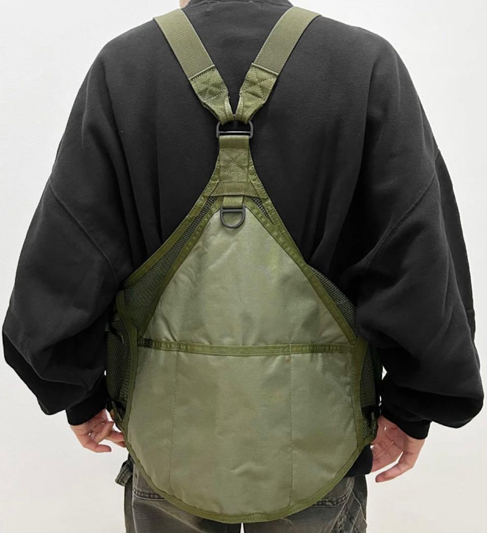 新品ブリーフィングツールベスト 定価31900円セージグリーン最終価格