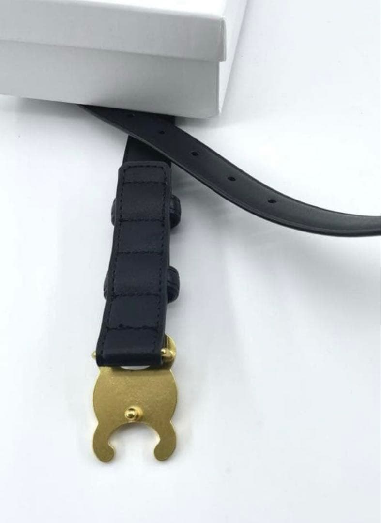 【美品/箱付き】 CELINEベルトトリオンフ！80