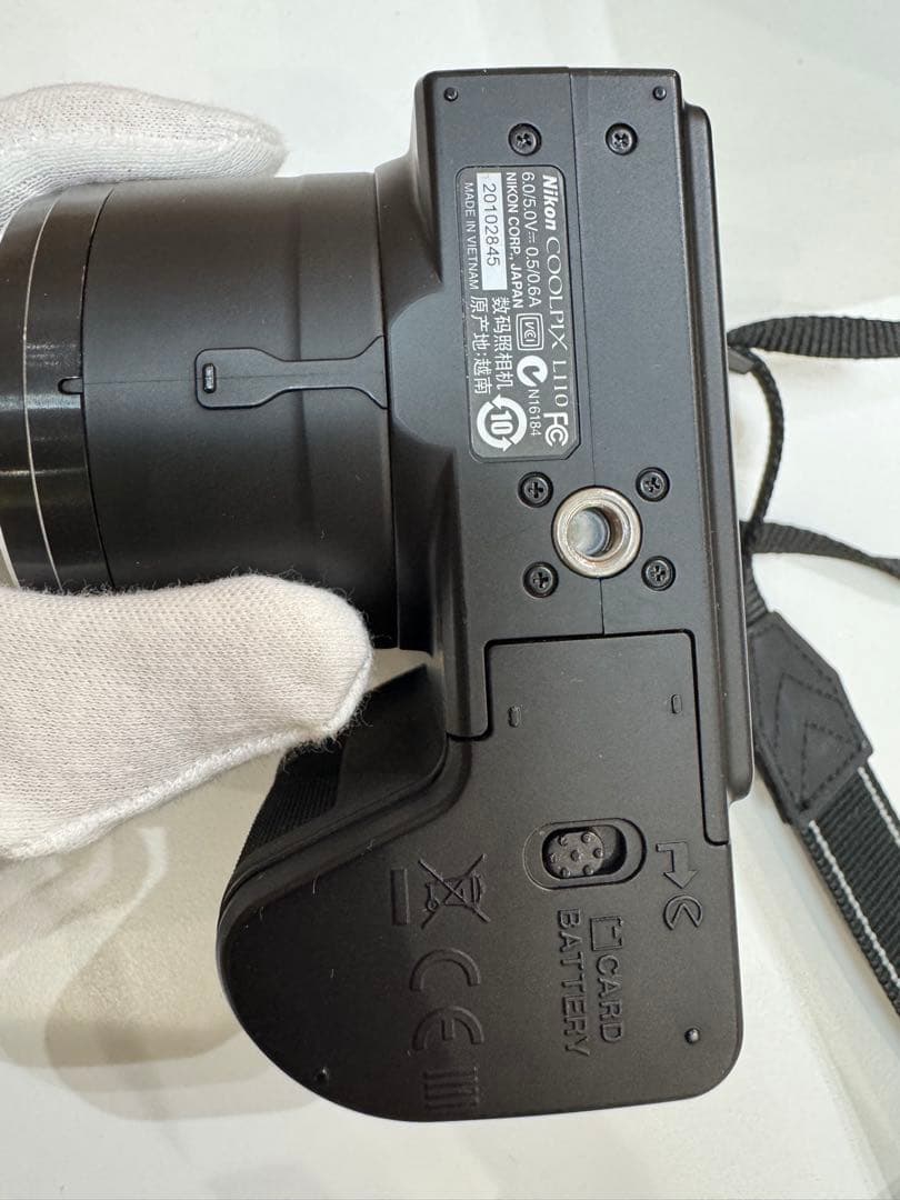 【美品】Nikon COOLPIX L110 ニコン ブラック デジタルカメラ