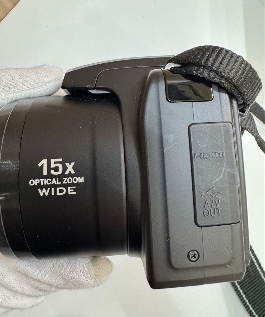 【美品】Nikon COOLPIX L110 ニコン ブラック デジタルカメラ