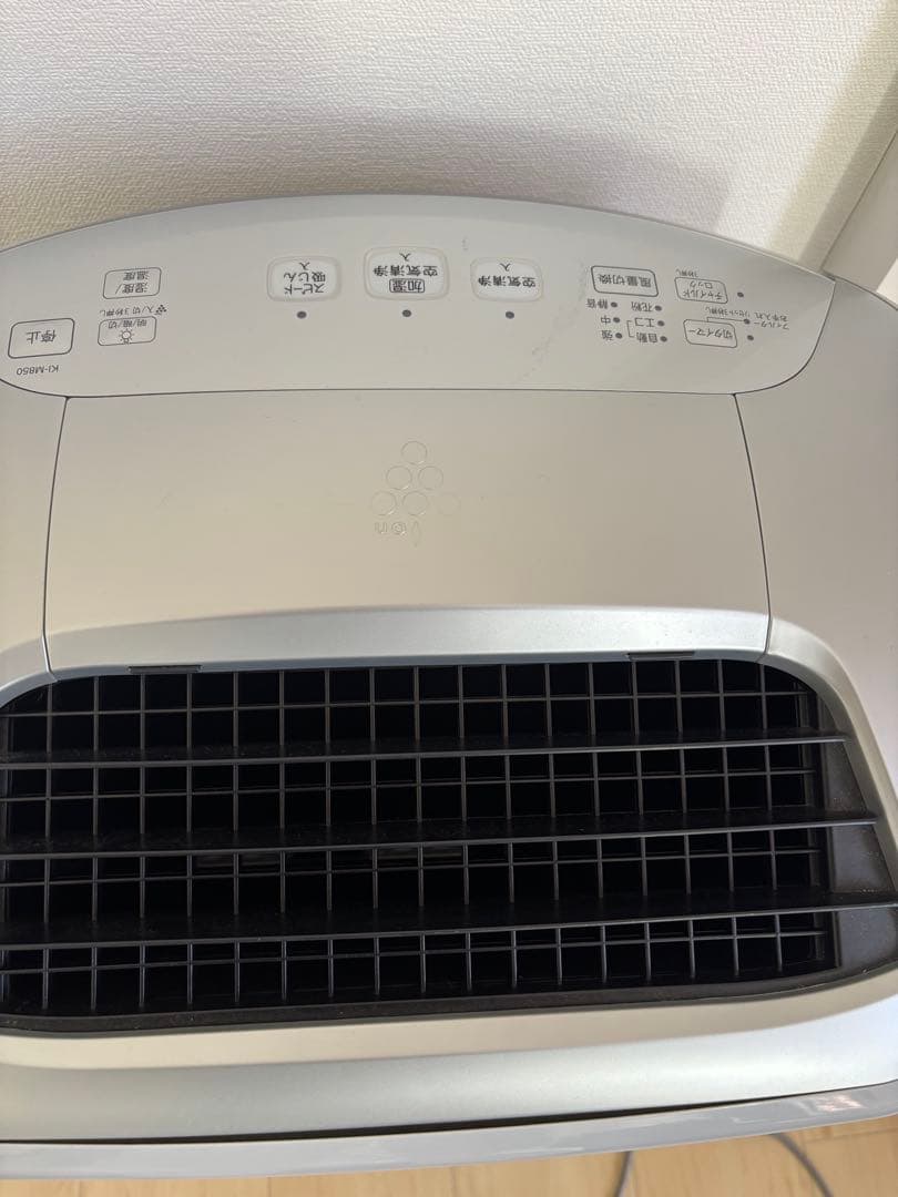 空気清浄機 シルバー メッシュフィルター