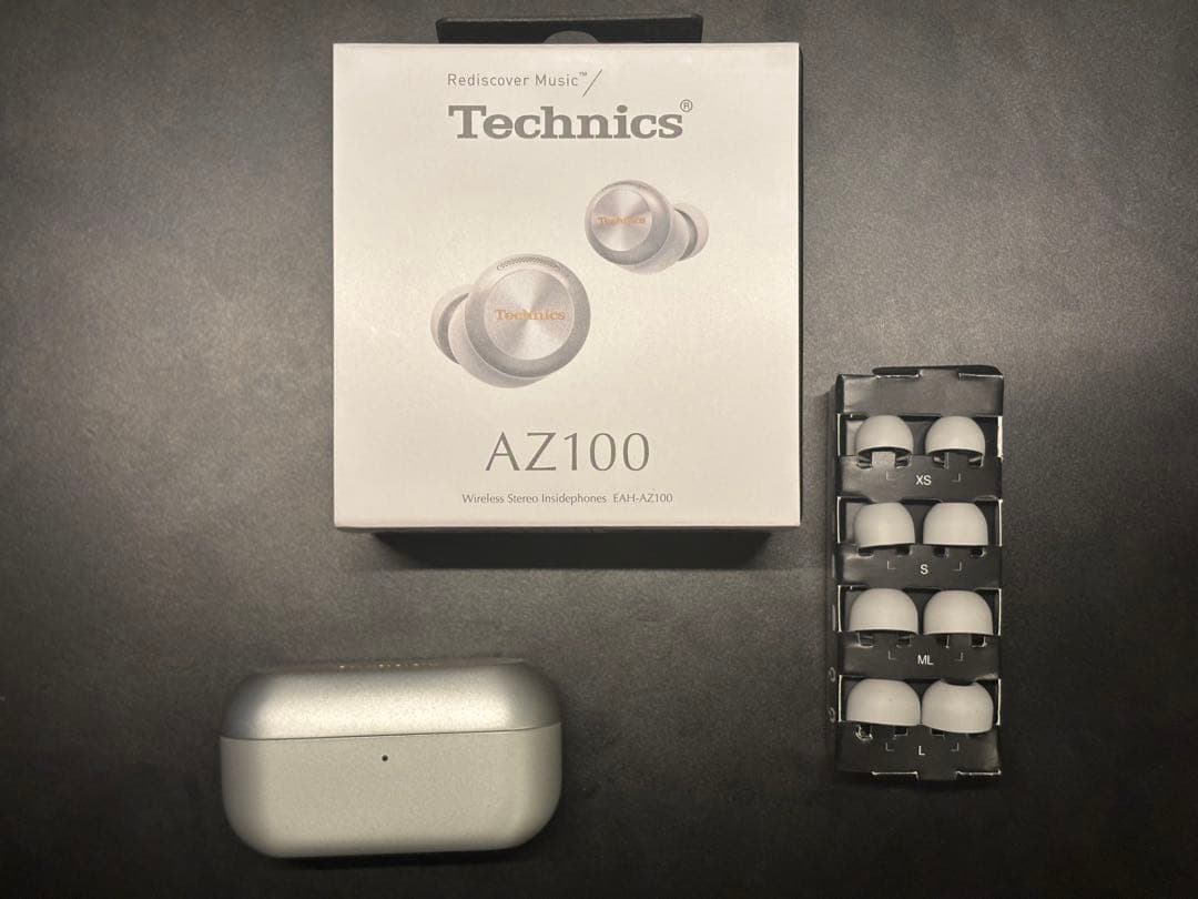 Panasonic Technics ワイヤレスイヤホン EAH-AZ100-S