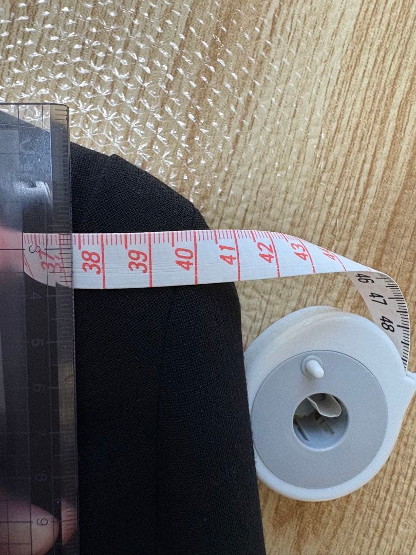 フォクシー テーラードジャケット ロング丈　36 ブラック