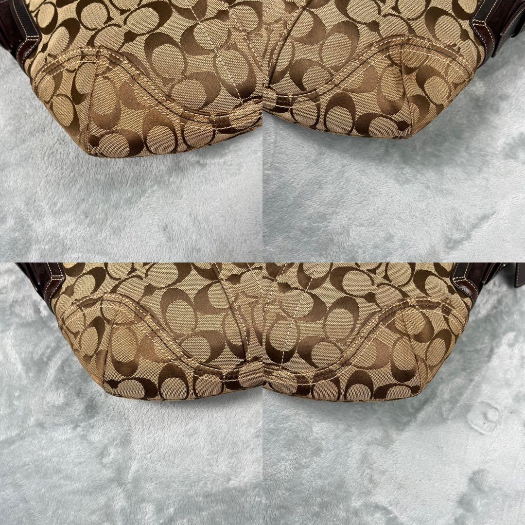 バッグ Vintage Coach Hobo Signature Bag