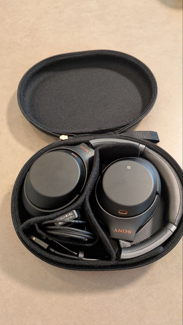 Sony WH-1000XM3 ワイヤレスヘッドセット ブラック