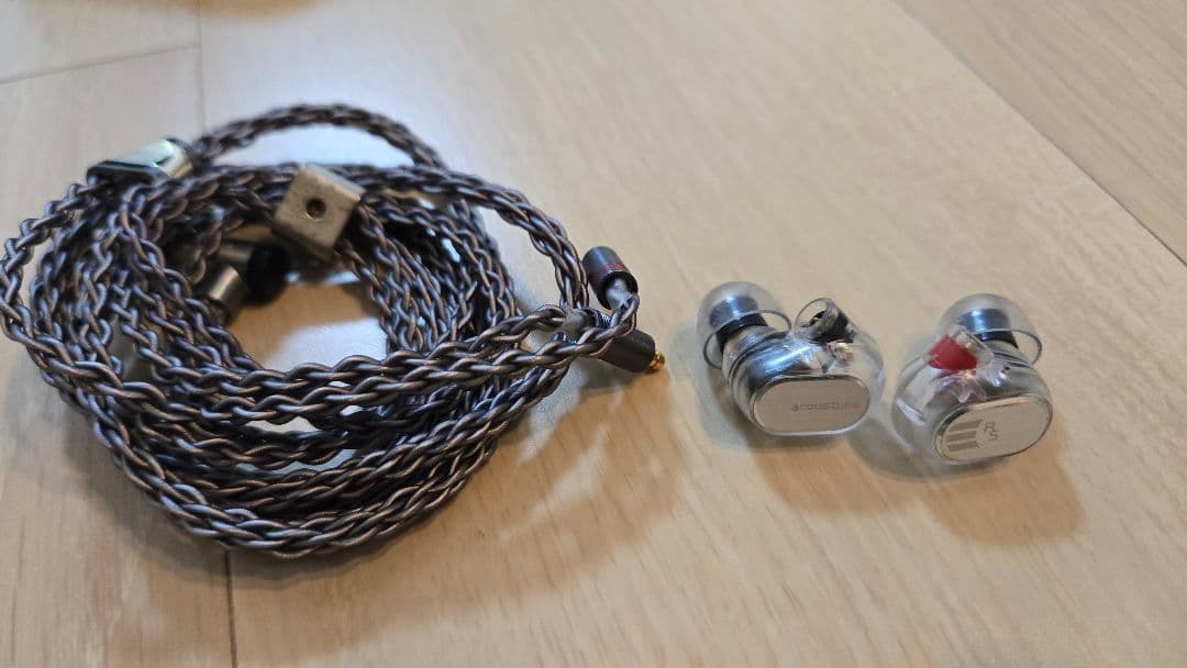 acoustune RS-three+日本ディックス pentaconn ear