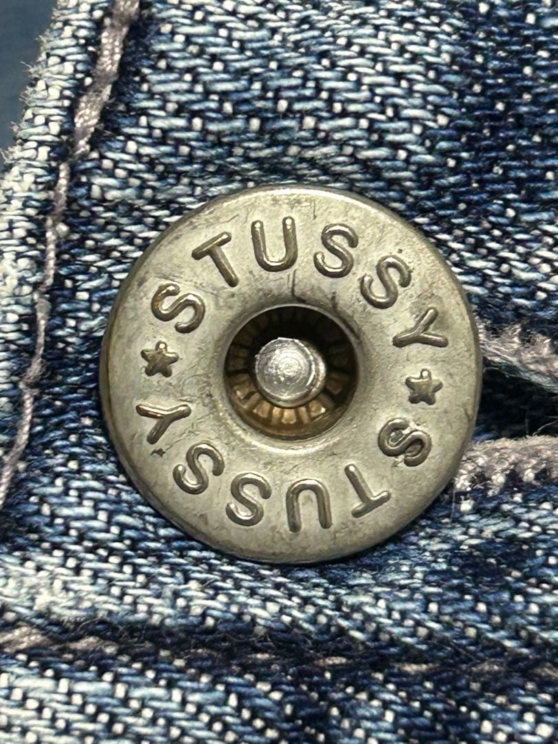 ま*い様 【90s】old stussy ストゥーシー ヴィンテージペイントデニ