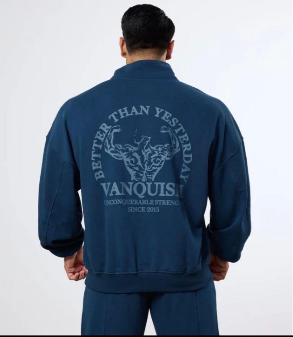 vanquish fitness ハーフジップ　ヴァンキッシュフィットネス