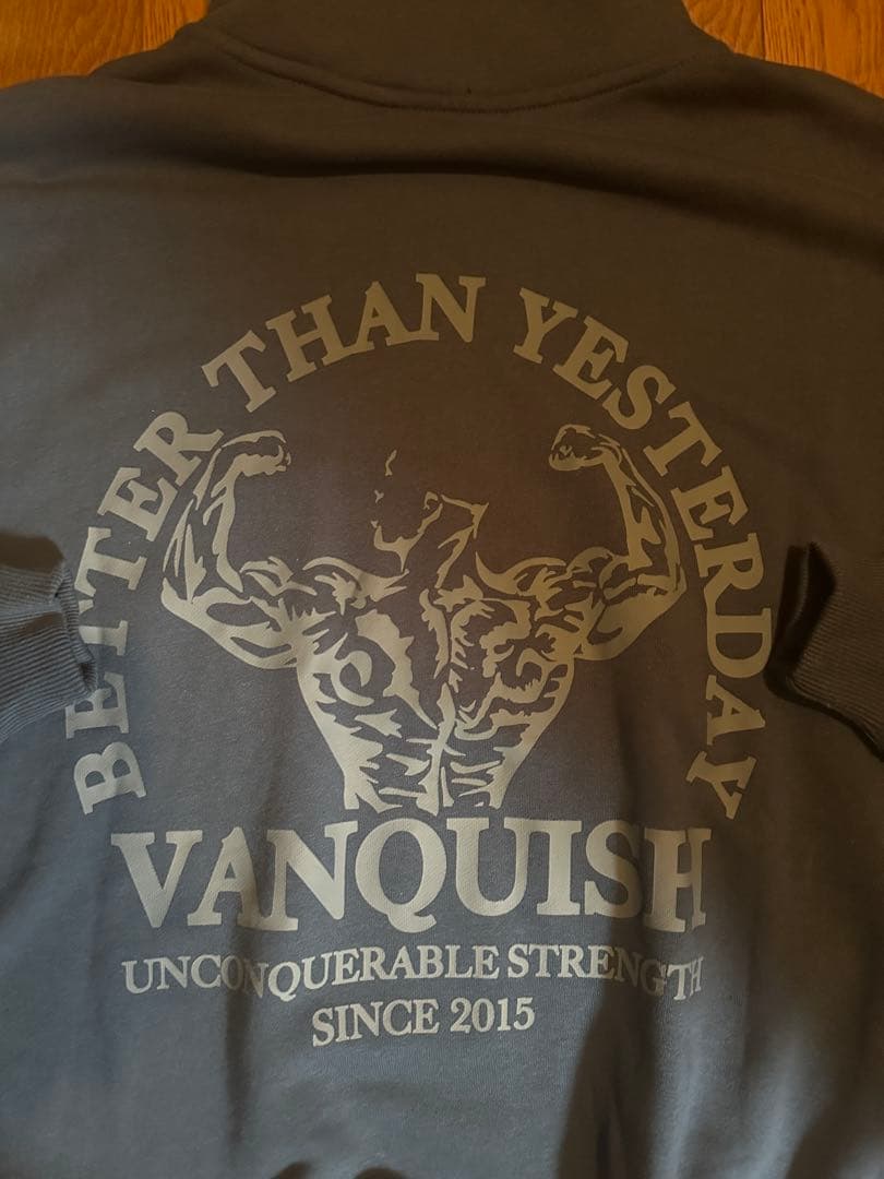 vanquish fitness ハーフジップ　ヴァンキッシュフィットネス