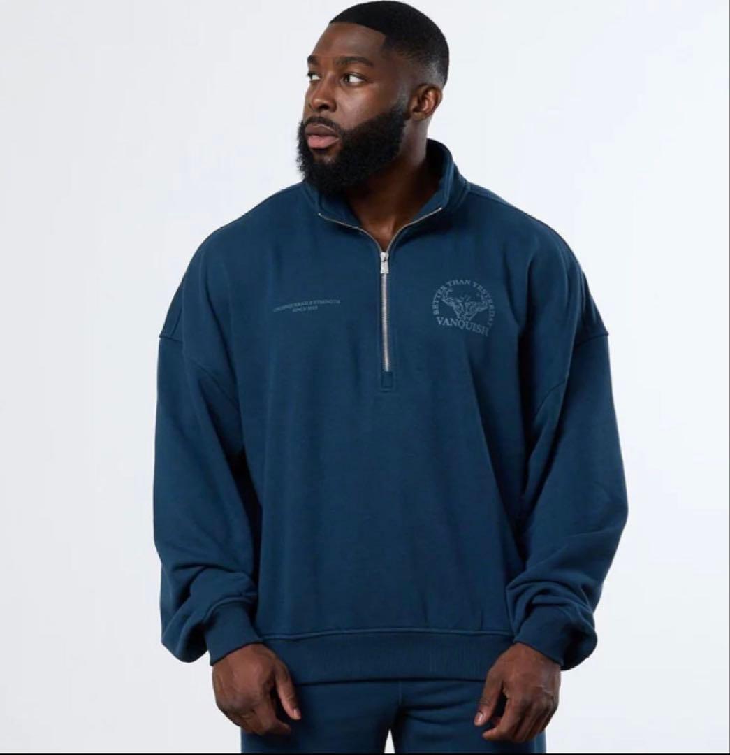 vanquish fitness ハーフジップ　ヴァンキッシュフィットネス