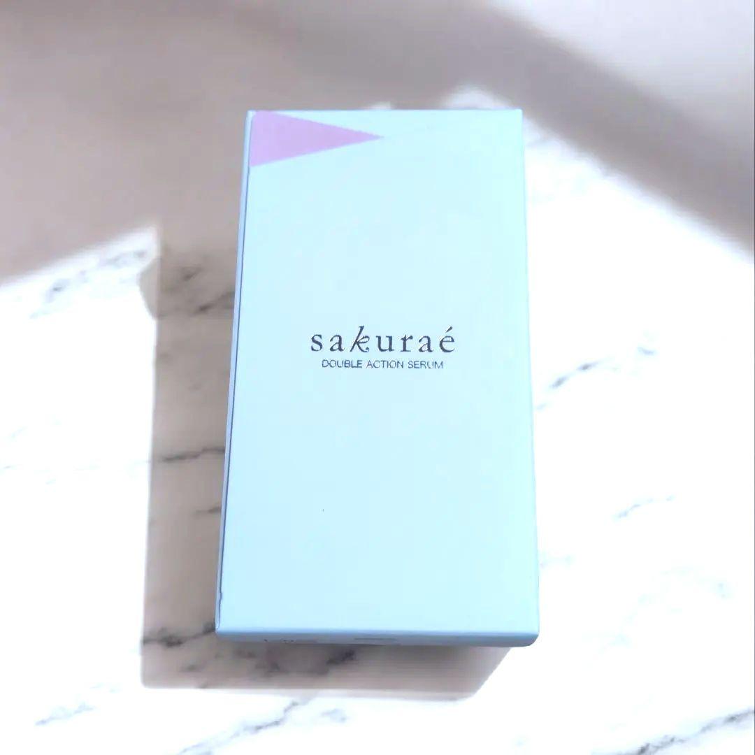 サクラエ 未使用品 専用容器付sakurae ダブルアクションセラム 美容液