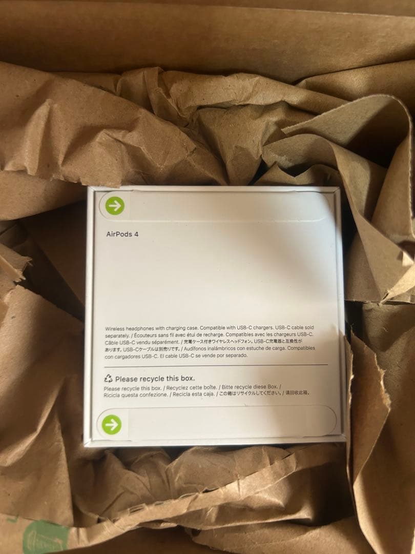 AirPods 4 新品・未開封　Apple公式HP購入