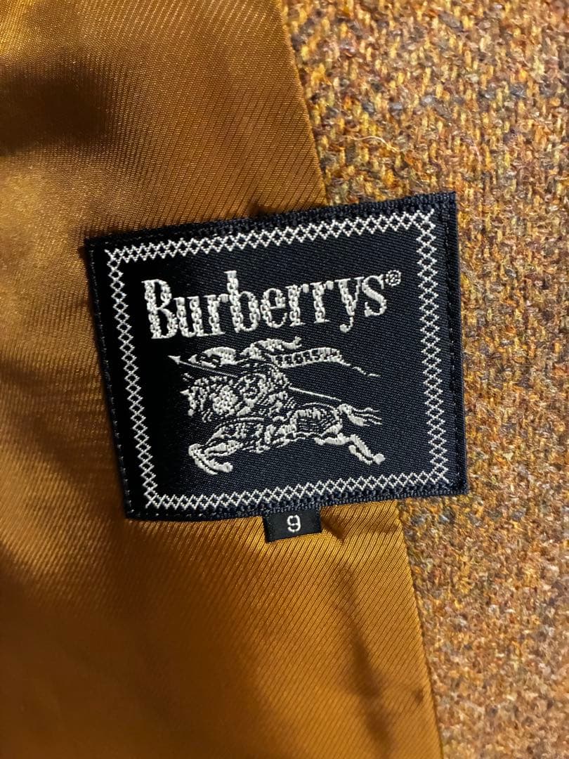 【月さま専用】美品✨ バーバリー ウール ツイードジャケット ヘリンボーン