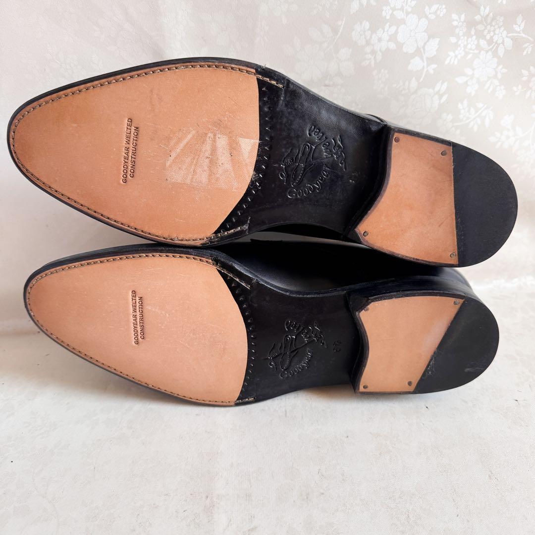 ✨極美品✨ジャランスリウァヤ ビジネスシューズ プレーントゥ ブラック 8.5