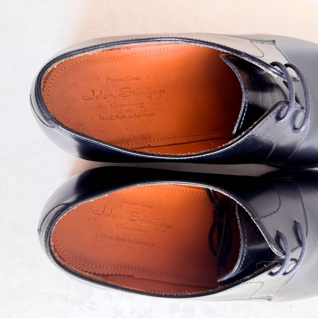 ✨極美品✨ジャランスリウァヤ ビジネスシューズ プレーントゥ ブラック 8.5