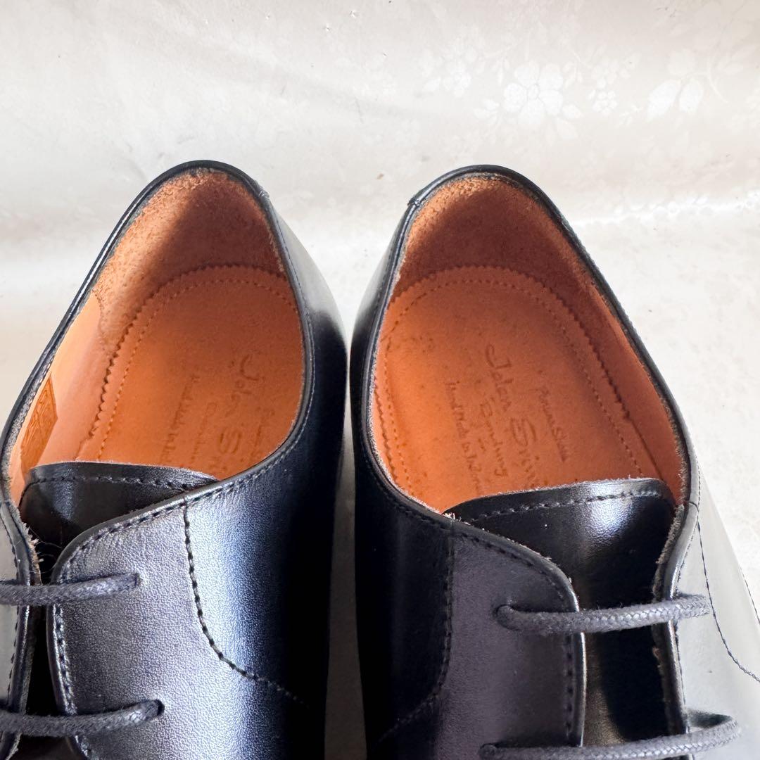 ✨極美品✨ジャランスリウァヤ ビジネスシューズ プレーントゥ ブラック 8.5