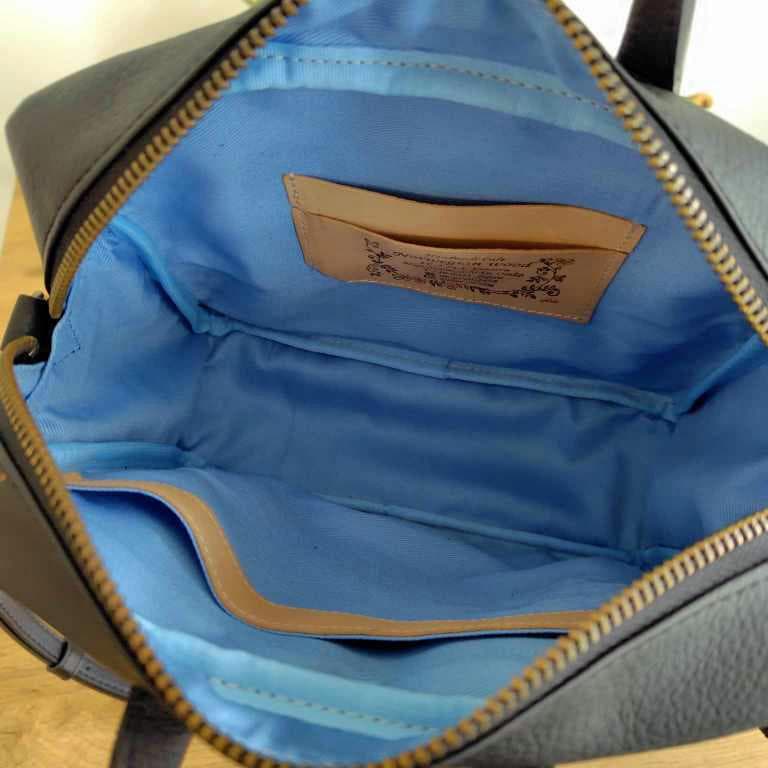 ミナペルホネン/タンバリンチャコール/スクエアーボストン/本革ブラック