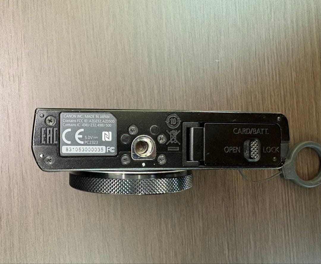 【お得セット】Canon G9X MarkII ケース、充電器、バッテリー等付属