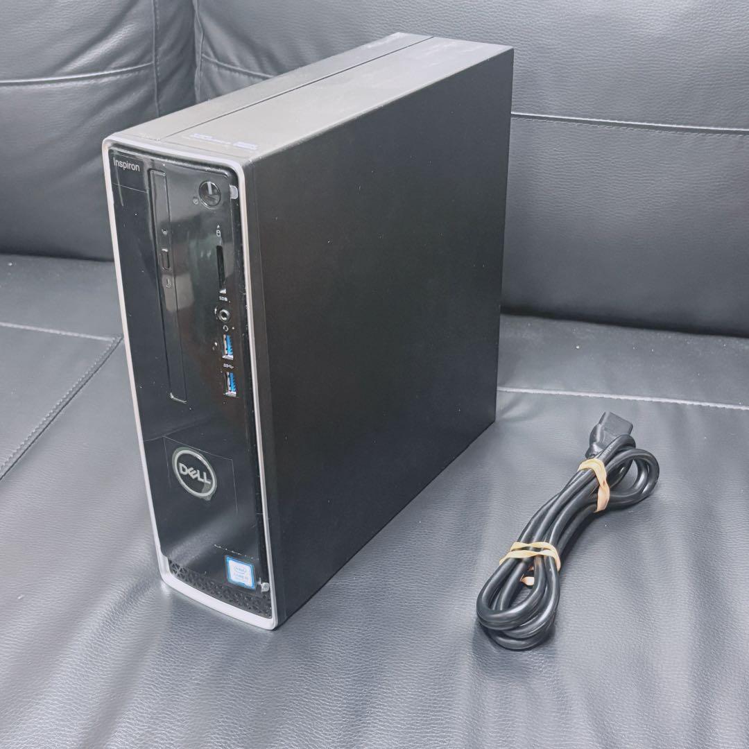 【美品】完動保護フィルム付 DELL Inspiron3470デスクトップPC