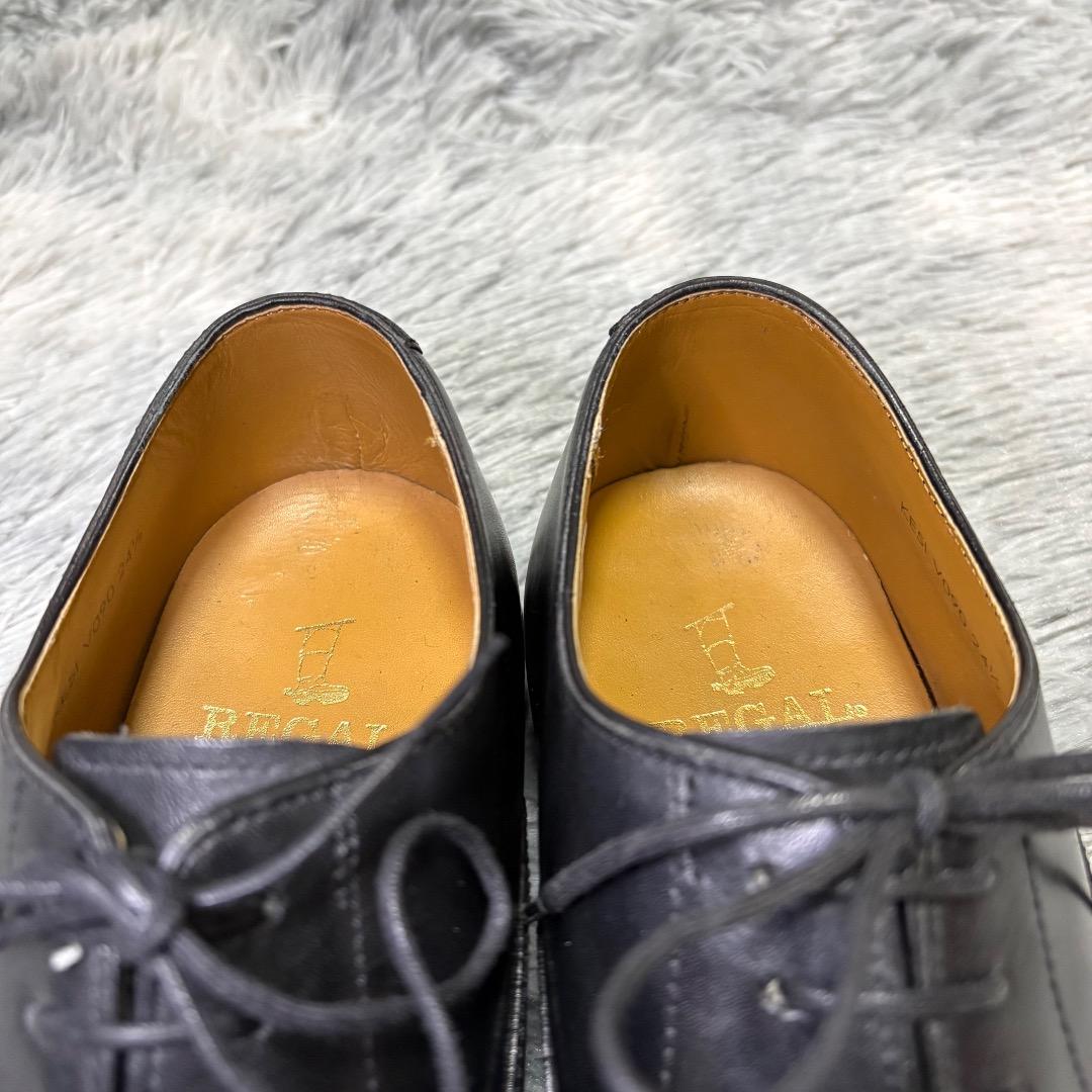 極美品✨REGAL 24.5cm ストレートチップ ビジネスシューズ V090