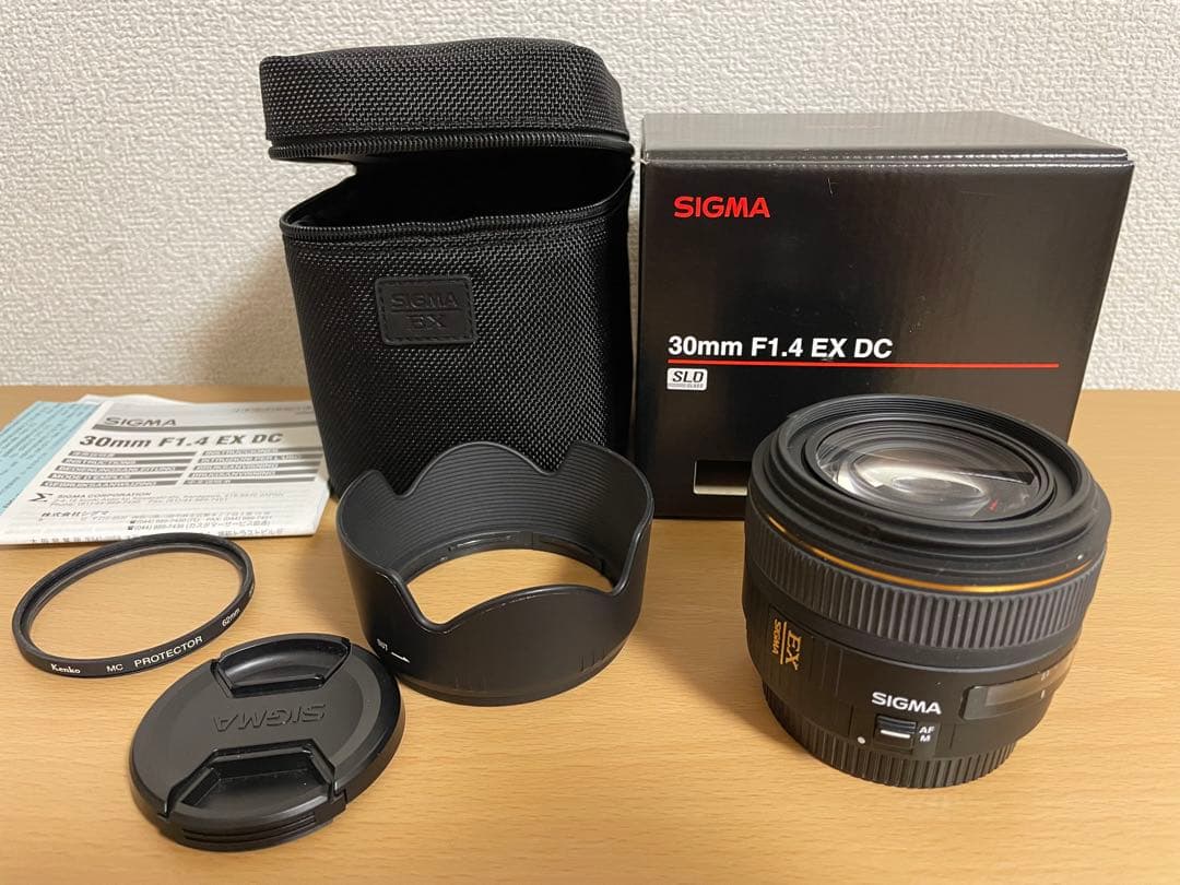 SIGMA 30mm F1.4 EX DC HSM キャノンEFマウントレンズ