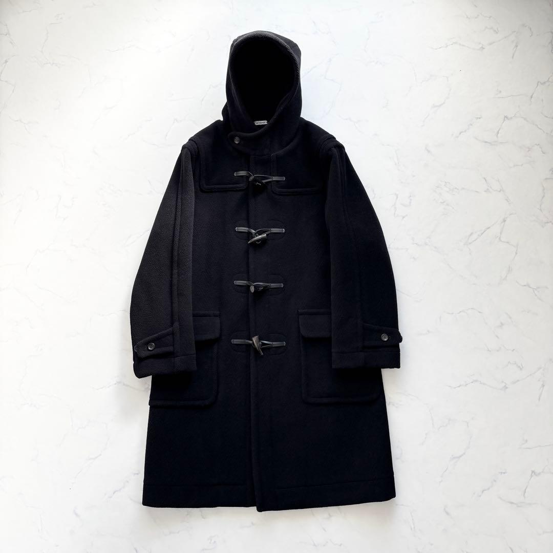 インバーティア ダッフルコート ジョシュアエリス 英国製 ブラック 38