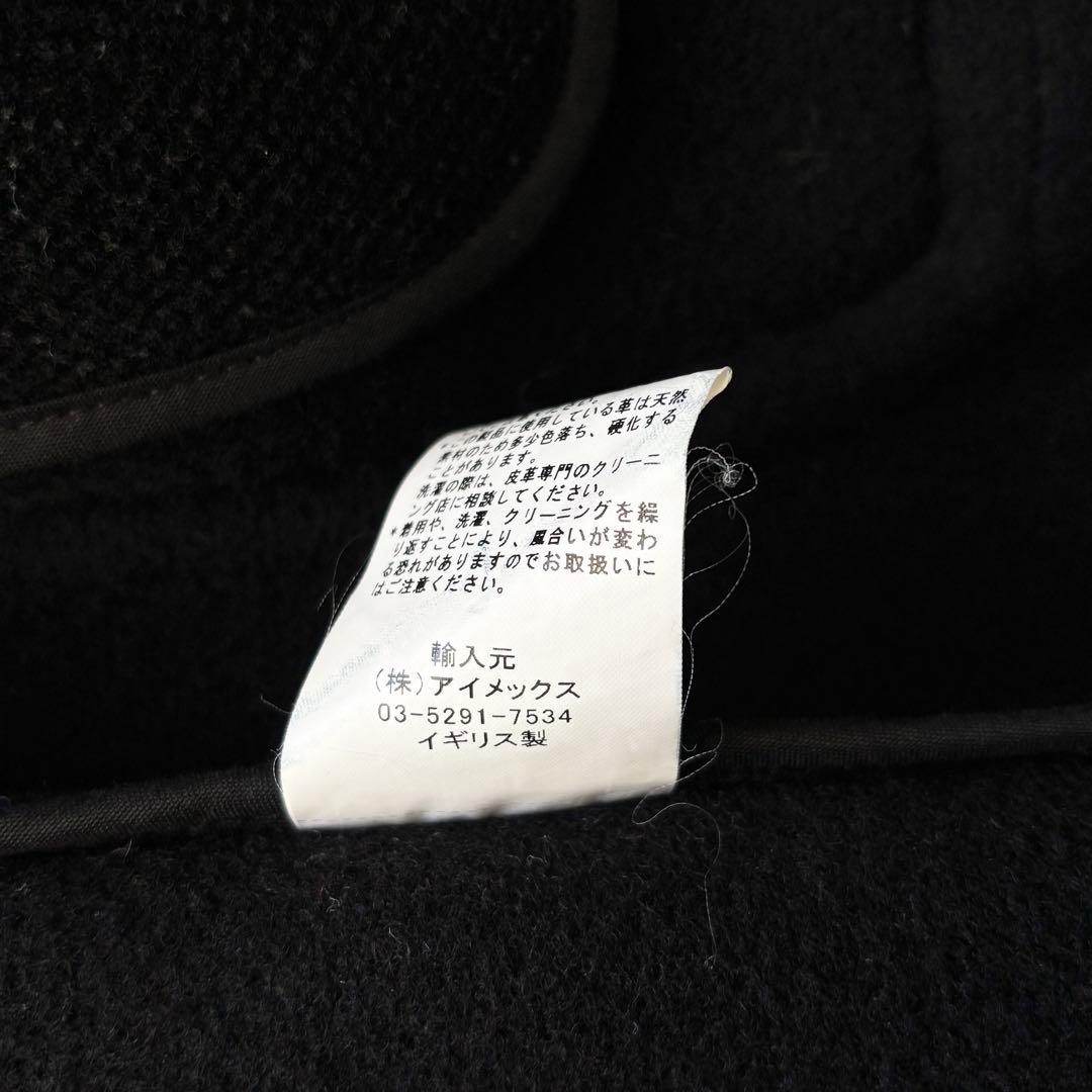 インバーティア ダッフルコート ジョシュアエリス 英国製 ブラック 38