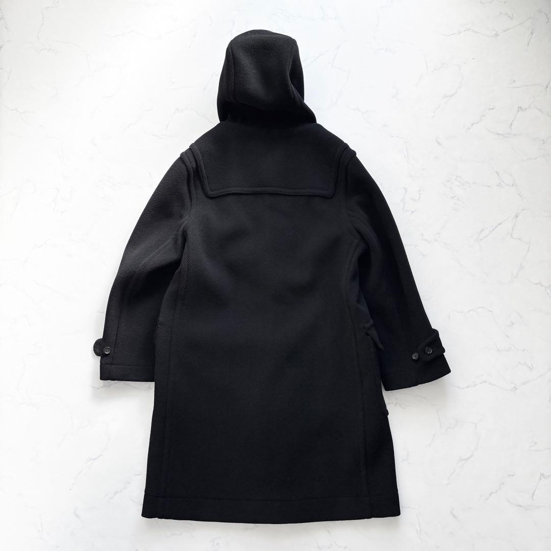 インバーティア ダッフルコート ジョシュアエリス 英国製 ブラック 38