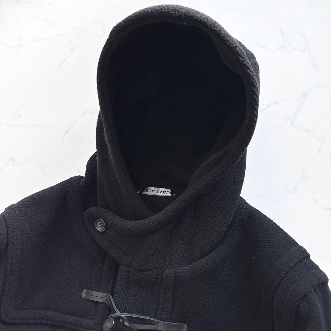 インバーティア ダッフルコート ジョシュアエリス 英国製 ブラック 38