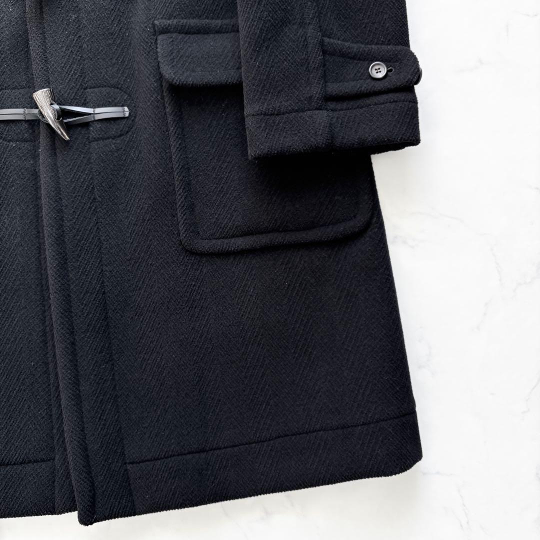 インバーティア ダッフルコート ジョシュアエリス 英国製 ブラック 38