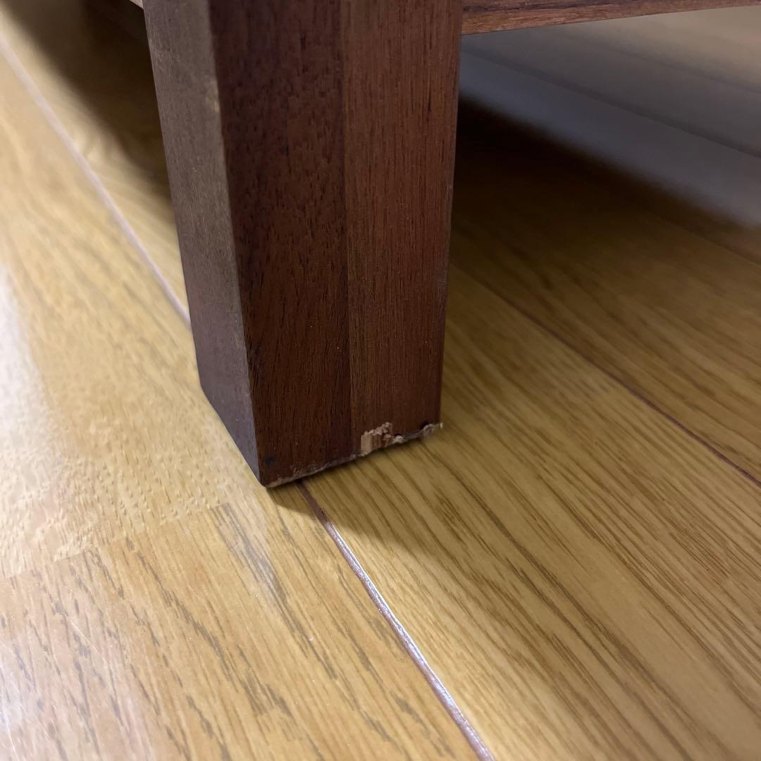 無印良品　テレビボード／テレビ台　ウォールナット材　W150