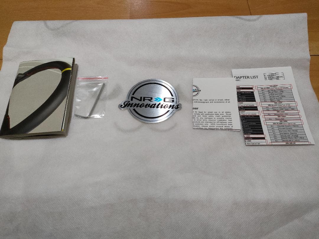 NRG ステアリングホイール クイックリリース Gen 2.8 ブラック