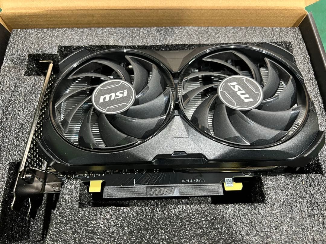 グラフィックボード・グラボ・ビデオカード MSI GeForce RTX 4060 Ti VENTUS 2X 8G OC