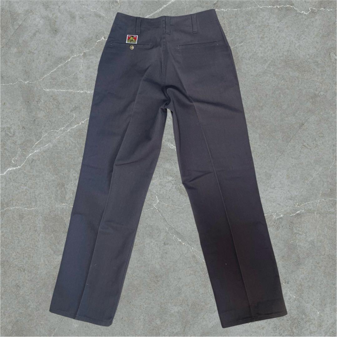 90s USA製 デッドストック BEN DAVIS フリスコパンツ グレー