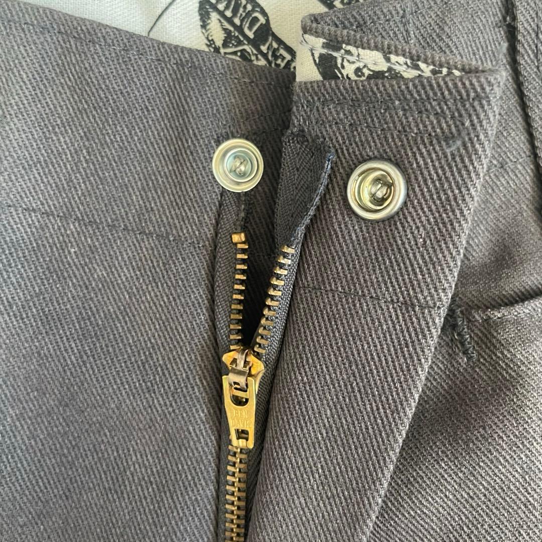 90s USA製 デッドストック BEN DAVIS フリスコパンツ グレー