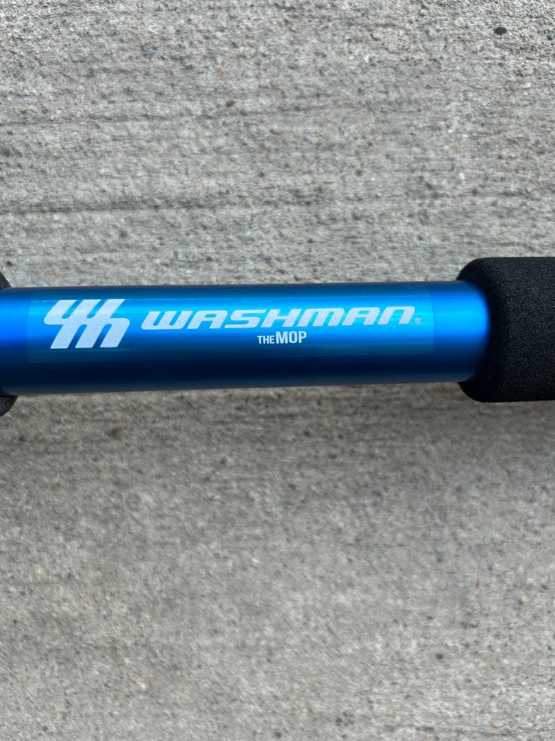 ウォッシュマン　ザモップ　天然羊毛で優しく楽に洗車　未使用の予備モップ付き