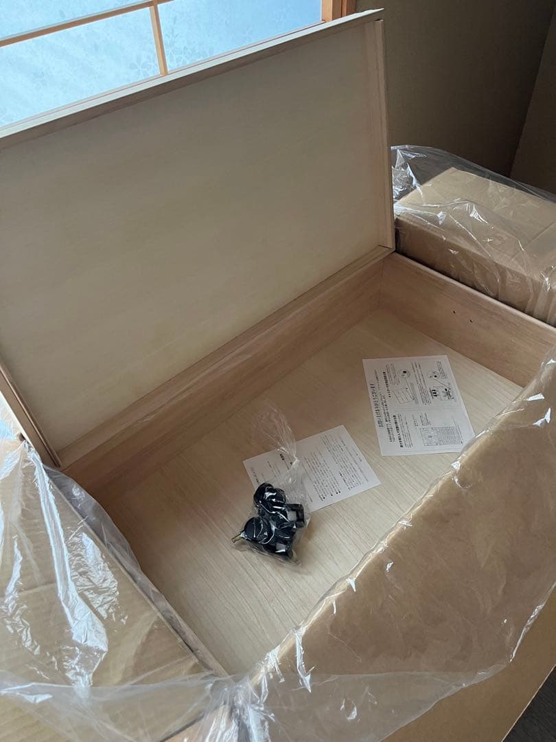 総桐雛人形ケース　3段ボックス