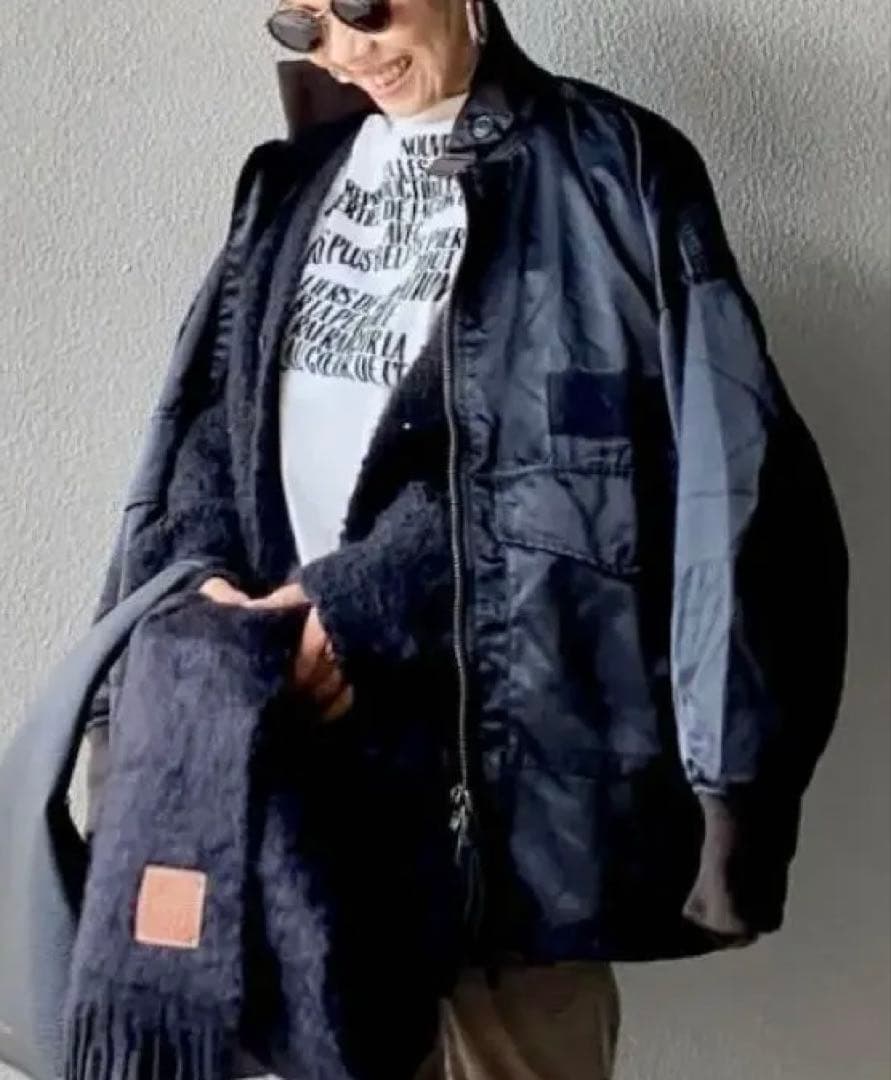 VOTEMAKENEWCLOTHES ヴォートメイク　コーチジャケット　S 紺