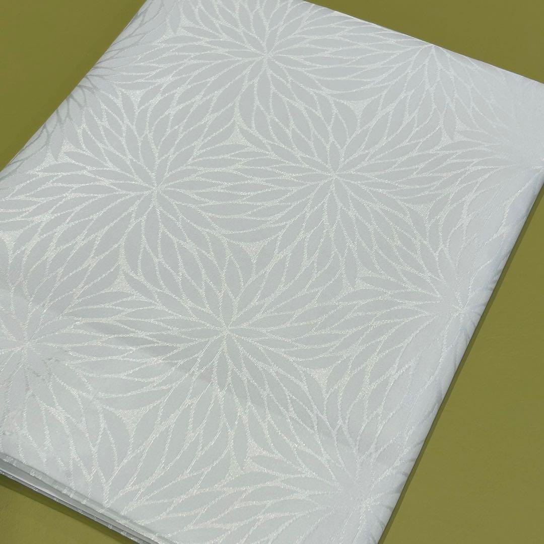 【替袖付き】衿秀 き楽っく長襦袢 Lサイズ　袷用/替袖【むじな菊】