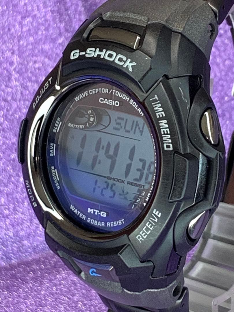 G-SHOCK MTG-910DJ デジタル 電波ソーラー 腕時計 新品二次電池