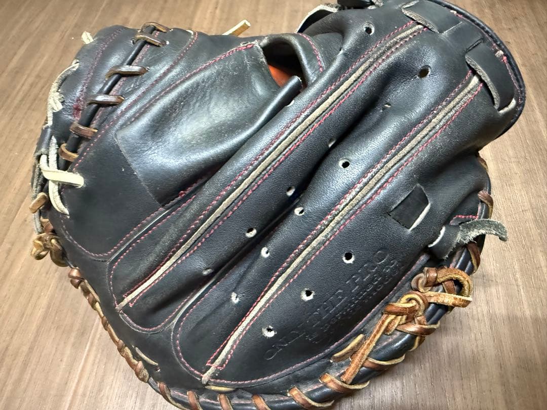 キャッチャー用グローブ 327B ブラック 硬式グローブ