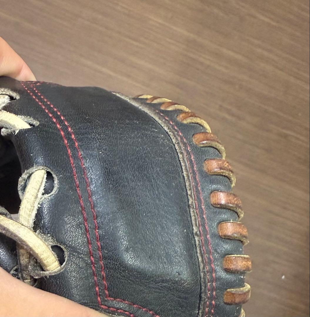 キャッチャー用グローブ 327B ブラック 硬式グローブ