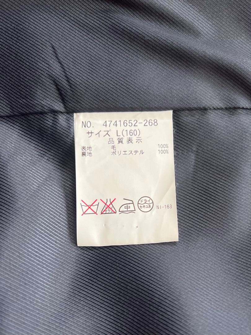 pom ponette ブレザーとチェックスカート