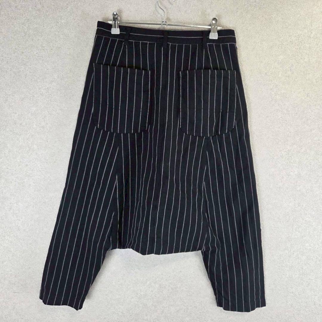 美品 10SS COMME des GARCONS サルエルパンツ ストライプ