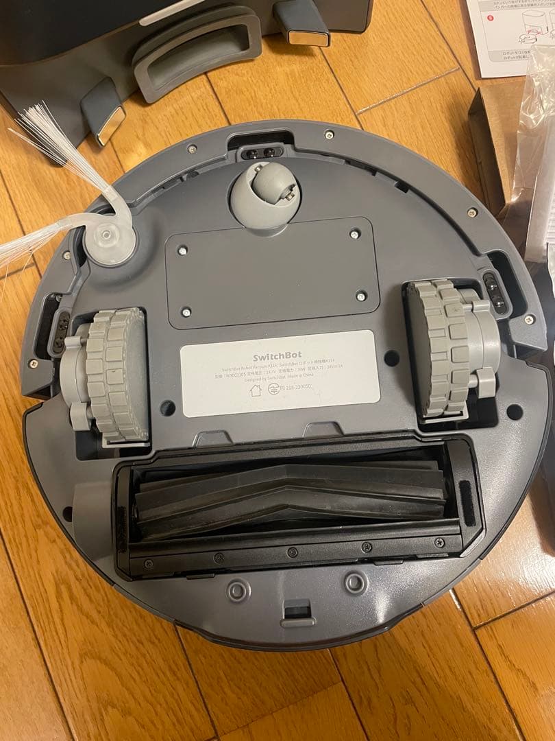 SwitchBot ロボット掃除機 K11+ ブラック